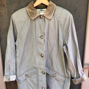 LL BEAN BARN COAT
